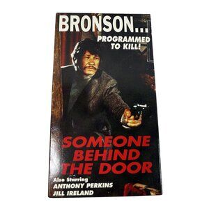 Charles Bronson "Someone Behind The Door" VHS Movie 1993 Front Row Entertainment